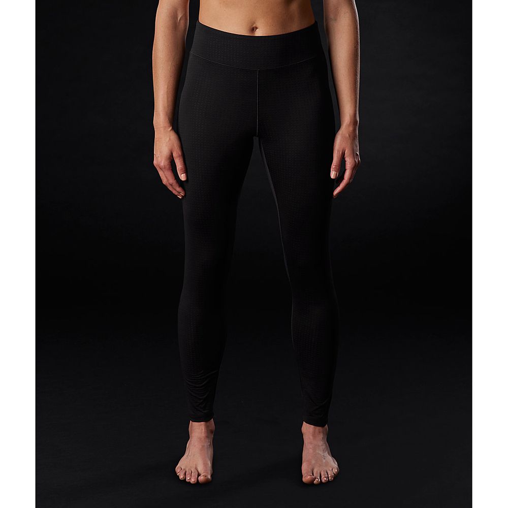 The North Face Leggings Womens Australia - The North Face Dotknit Black Mountain (GAI-957816)